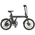 bicicletta elettrica p20 250w e autonomia 100km nera