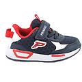 sneakers da bambino blu con strap taglia 22