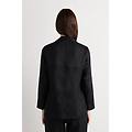 giacca in tela di lino the pure linen donna nero taglia m