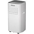 condizionatore portatile 7000 btu (gas r290) classe a funzione deumidificatore telecomando e timer