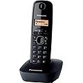 kx-tg1611frh telefono solo cordless dect senza segreteria colore nero [importato da francia]