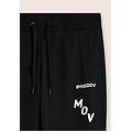 pantaloni sportivi regular con stampa mov anthracite donna small