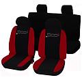 newlupex coprisedili 500l bicolore rosso-nero