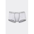 boxer in cotone superior con logo uomo bianco taglia 5