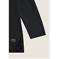 felpa con zip e cappuccio in viscosa n28+ani124 donna small