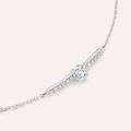 bracciale punto luce silver elegance argento rodiato cubic zirconia collezione silver elegance