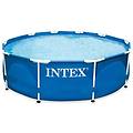 - piscina frame rotonda 305x76 cm senza pompa