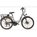 bicicletta elettrica x7f grigio ruote da 26" velocit&agrave; max 25 km/h motore 250w autonomia