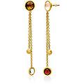 orecchini pendente oro riflessi nf012or y