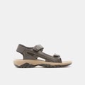 sandali da uomo in pelle marrone