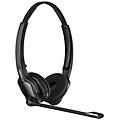 cuffie impact d30 wireless dect con cancellazione del rumore microfono e ricarica rapida nero