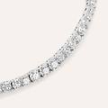 bracciale tennis silver elegance argento rodiato cubic zirconia collezione silver elegance bianco