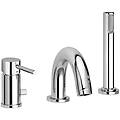 miscelatore bordo vasca serie birillo bi040lcr cromato ottone