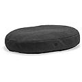 cuscino ovale per cani yndis antracite l 100 x p 70 x h 15 cm