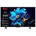 tv qled p79k 43 4k smart tv google tv wifi metallic
