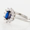 anello silver elegance argento rodiato cubic zirconia collezione silver elegance misura 54 bianco
