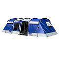 tenda da campeggio familiare montana 8 persone 4 cabine 700x310cm