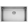 sz75fsfr lavello cucina 1 vasca in acciaio incasso larghezza 75 cm colore acciaio sz75fsfr