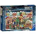 - puzzle da 1000 pezzi del mercatino di natale con tecnologia soft click multicolore
