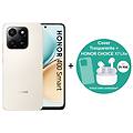 smartphone 400 smart 8/ 256gb gold + auricolari choice x7 lite + case cover trasparente
