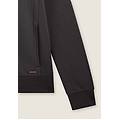 felpa donna full-zip con collo alto e inserti micro-trecce forged iron donna large