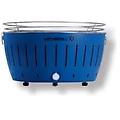 lotusgrill nuovo modello 2019 barbecue xl blu con batterie e cavo di alimentazione usb