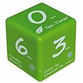 tfa-dostmann timer digitale per the plastica verde 6x6x6cm