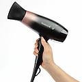 phon rose shimmer 2200 w nero rosa 2 velocità 3 livelli di temperatura