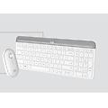 slim wireless keyboard and mouse combo mk470 offwhite ita mediter 920-009197
