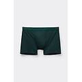 boxer cotone premium mercerizzato con logo uomo verde taglia 6