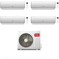 climatizzatore condizionatore inverter quadri split elite f2 serie sn f2s0 12+12+12+18 con mt4250