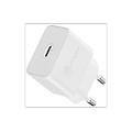 caricabatteria usb-c charger 15w da 15w bianco