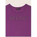 vestito in jersey con perline dorate cattleya orchid donna large