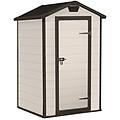 manor beige casetta porta attrezzi da giardino 129x103x196 cm