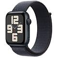 watch se gps 44mm cassa alluminio mezzanotte con inchiostro sport loop