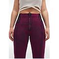 jeggings push up wr. up vita alta tessuto effetto marble den. wash marble b. rose blue s. donna xxs