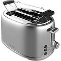tostapane toast&taste 1000 retro double inox 2 fette 980w extra larghe