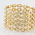 anello golden dream placcato oro giallo collezione golden dream misura 56 giallo