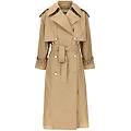 trench doppiopetto oversize