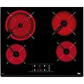 Teka Piano Cottura Tz 6420 Elettrico 4 Zone Cottura Da 60 Cm Colore Nero