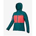 giacca singletrack ii verde rosso donna s