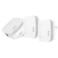 power line 600 mini triple pack white powerl600trimini