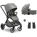 carrozzina per neonati 2in1 move n care set da 0 mesi a 22kg con navicella neonato passeggino