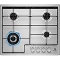 - piano cottura egs 6434 x a gas 4 fuochi gas colore acciaio inox