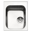 lavello 1 vasca (42x50cm) alba inox spazzolato vs34 p3