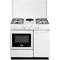 DELONGHI cucina a gas con forno sew 8541 n edm bianca l 86 x p 50 cm