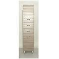 capaldo kit colonna bagno francesca 2 ante + 2 cassetti cm 33x33x160h finitura olmo