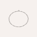 bracciale catena l'homme or oro bianco collezione l'homme or oro bianco