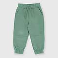 pantalone in jersey pesante da bambino verde taglia 12m