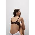 reggiseno brassi&egrave;re aria in microfibra donna marrone taglia xs
